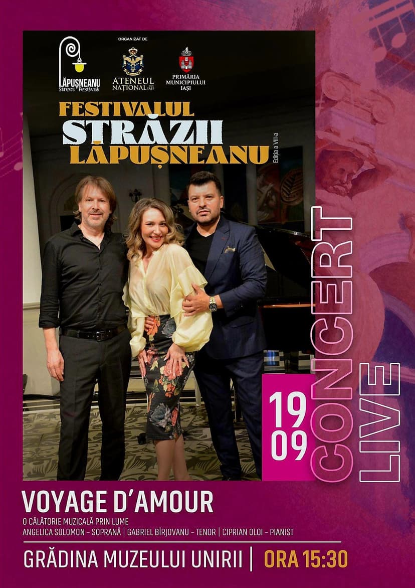 Concert Extraordinar Eugen Doga la Iași — 8 Noiembrie 2026